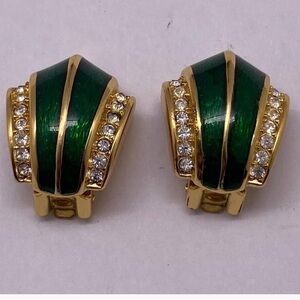 Christian Dior vintage clip on earrings